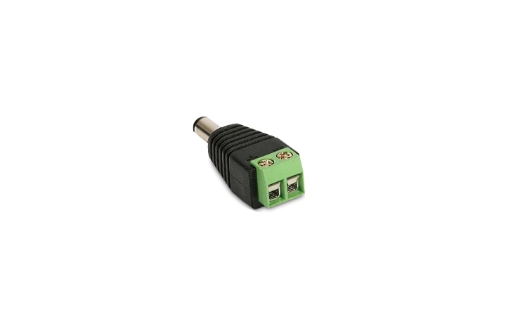 Eight DC power connector screw-male (DCPC-SM)