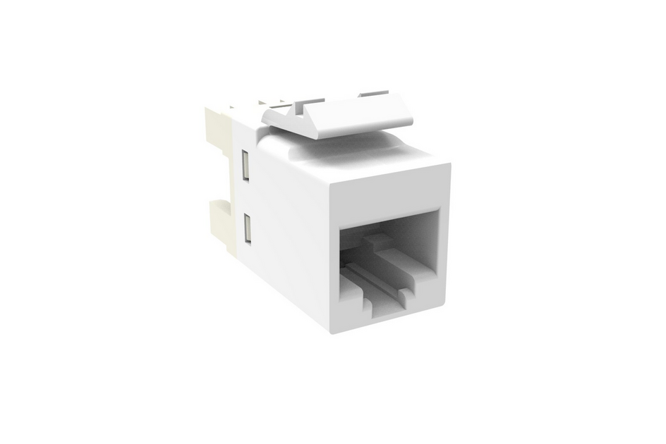 CommScope Cat.6 SL RJ45 Modula Jack, White (1-1375055-3)