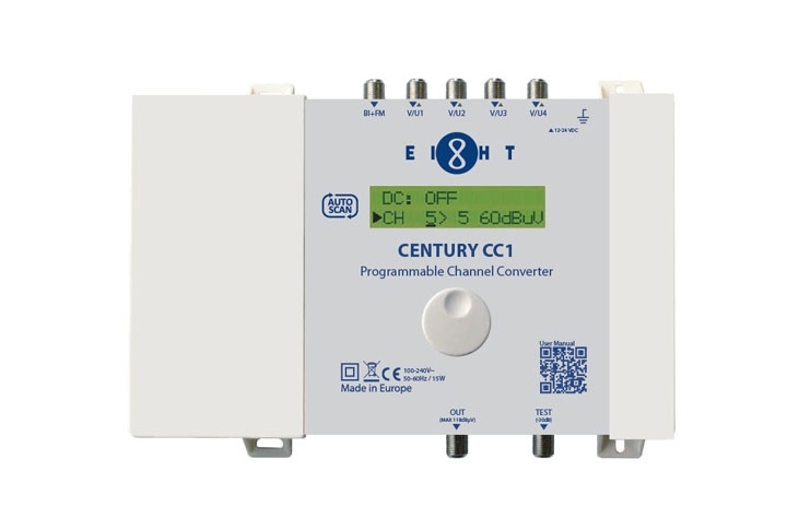 [CENTURY_CC1] EIGHT PROGRAMMABLE CHANNEL CONVERTER [CENTURY_CC1]