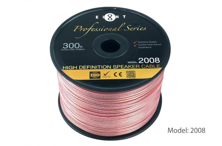 EIGHT SPEAKER CABLE 2X200/0.8MM 100Y [2008]