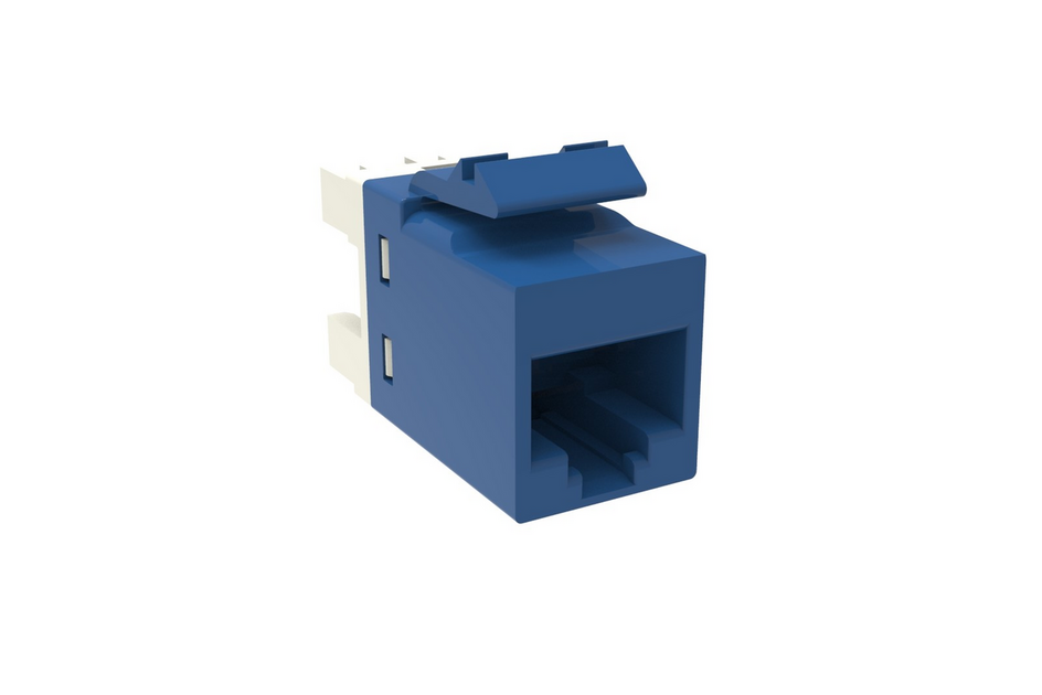 [1375055-6] Commscope Cat.6 SL RJ45 Modula Jack, Blue (1375055-6）